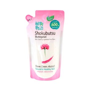 BKK Shokubutsu Chinese Milk Vetch Shower Cream Refill 500ml