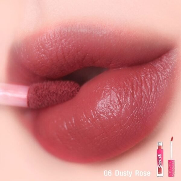 BKK Watson Sasi Girls Can Survive Matte Lip Dusty Rose (06)