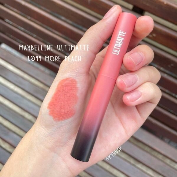 BKK Maybelline Color Sensational Ultimatte Lipstick (1099-More Peach)