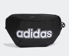 BKK Adidas Classic Foundation Waist Bag, Color: Black/ White