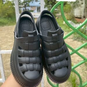 BKK Hello polo big toe women sandals, Color: Black