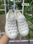 BKK Hello polo fashion women shoes slip-on, Color: White