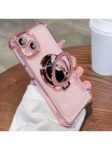 BKK Shein Air Cushion Shockproof Makeup Mirror Magnetic Support TPU Electroplated Phone Case