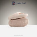 BKK Hello polo thick bottom women sandals, Color: Sakura
