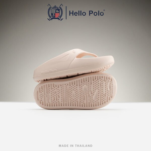 BKK Hello polo thick bottom women sandals, Color: Sakura