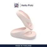 BKK Hello polo thick bottom women sandals, Color: Sakura