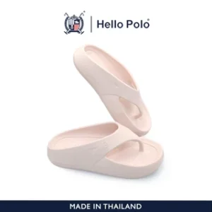 BKK Hello polo thick bottom women sandals, Color: Sakura