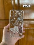 BKK Shein Apple Cherry Decor Clear Anti-Fall Phone Case
