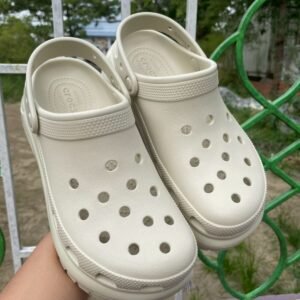 Crocs Mega Crush Clog, Color: Bone